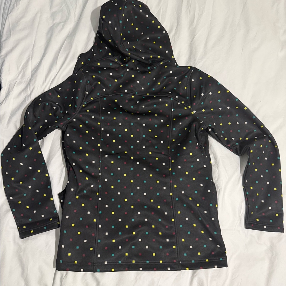 Burtons - Kids' Black Polka Dot Ski Jacket - XL - Picture 6 of 7